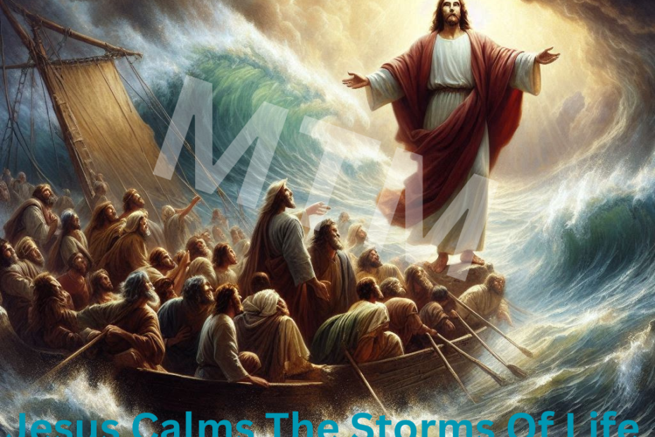 Jesus Calms The Storms Of Life