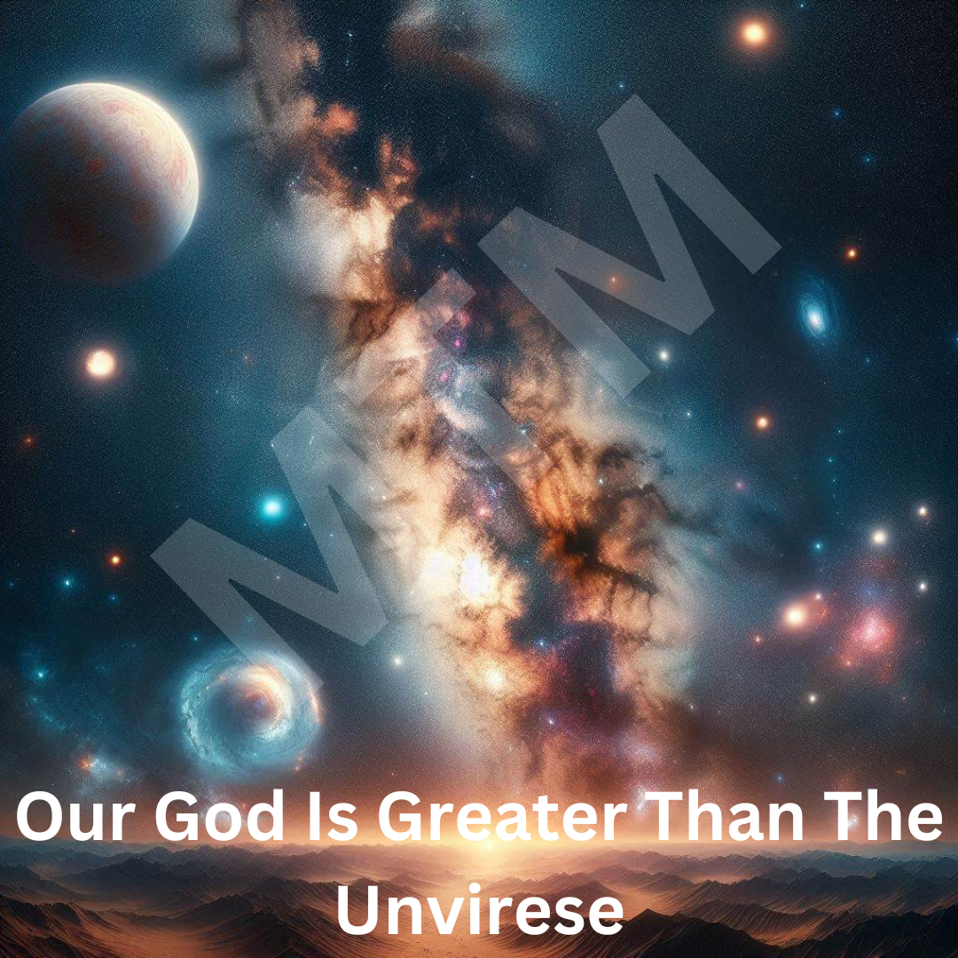 Our God Is Greater Than The Unvirese