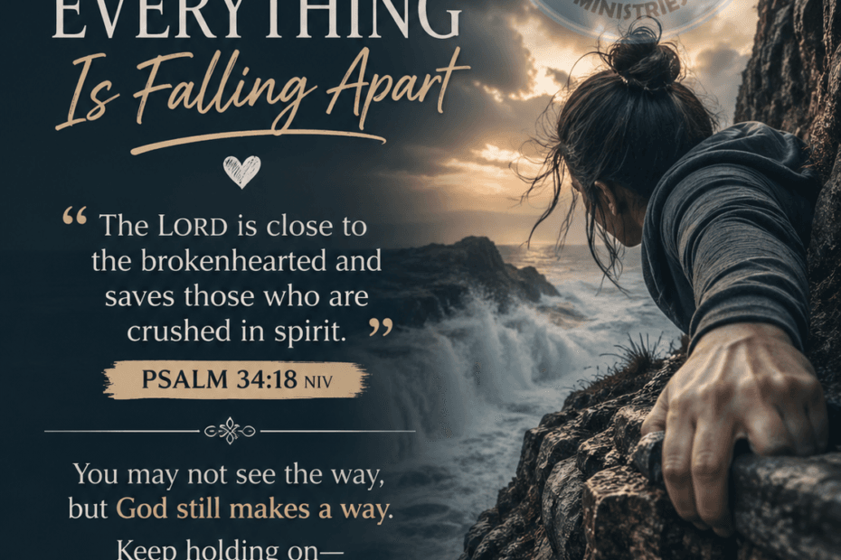 Holding on