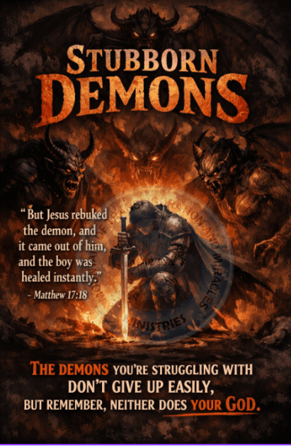 Stubborn Demons: 15 Dangerous Prayers To Overcome Them Now