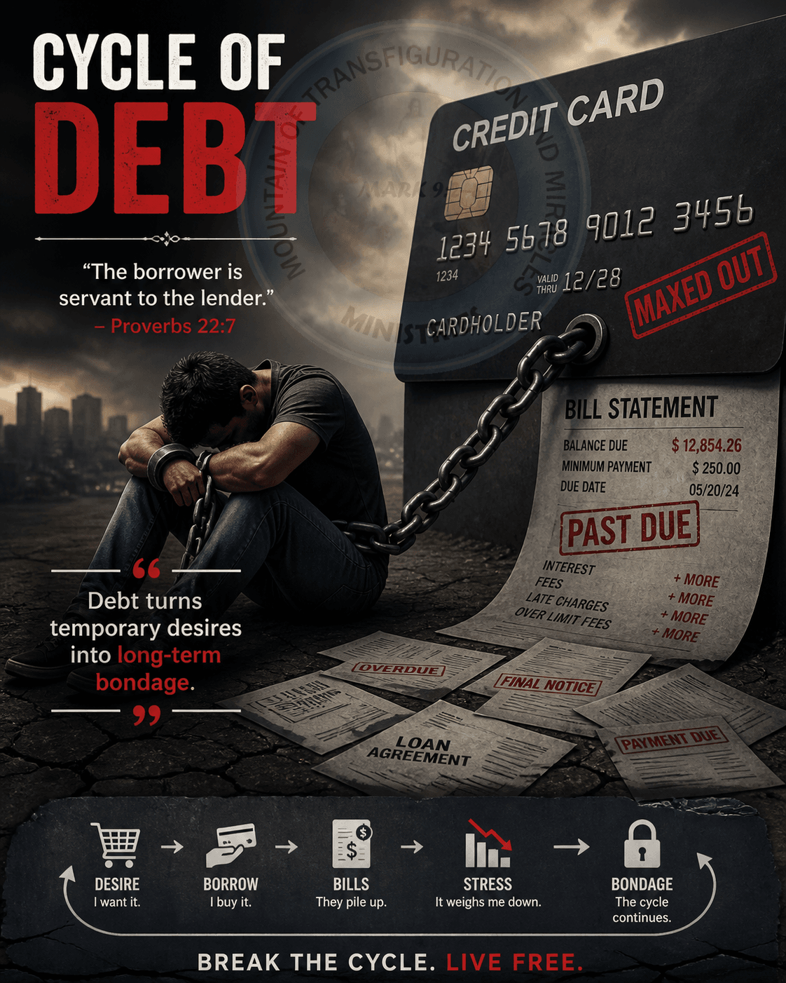 Cycle of Debt: 15 Prayers To Overcome It Now