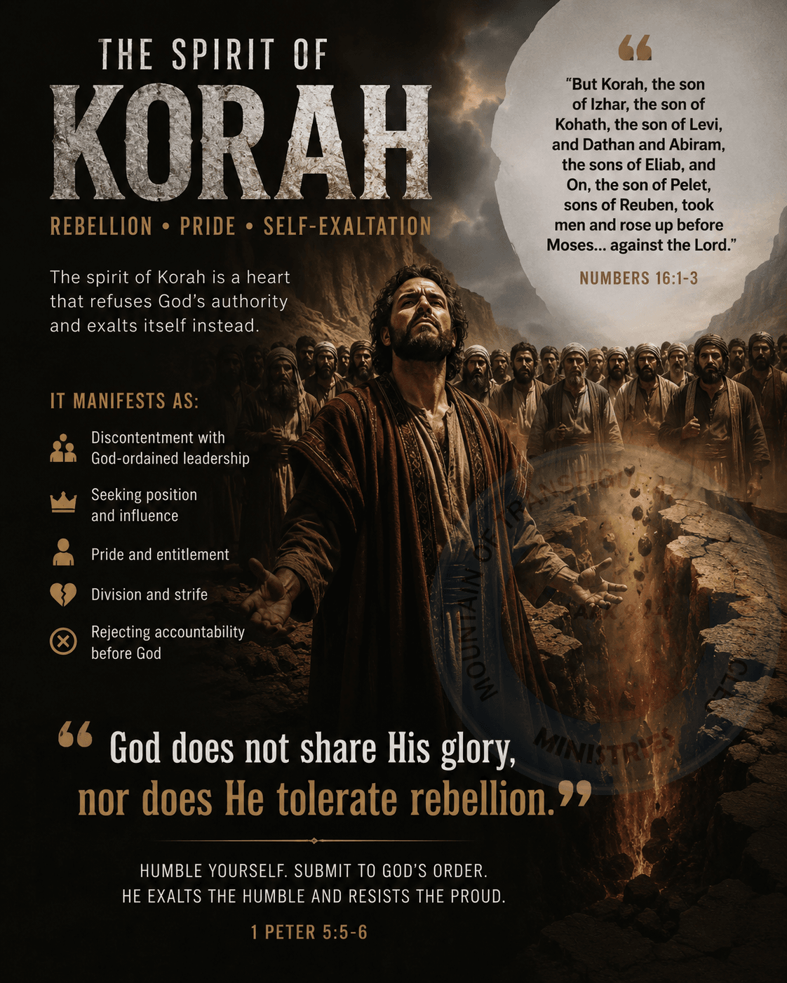 Spirit of Korah: 15 Powerful Prayers Against It Now