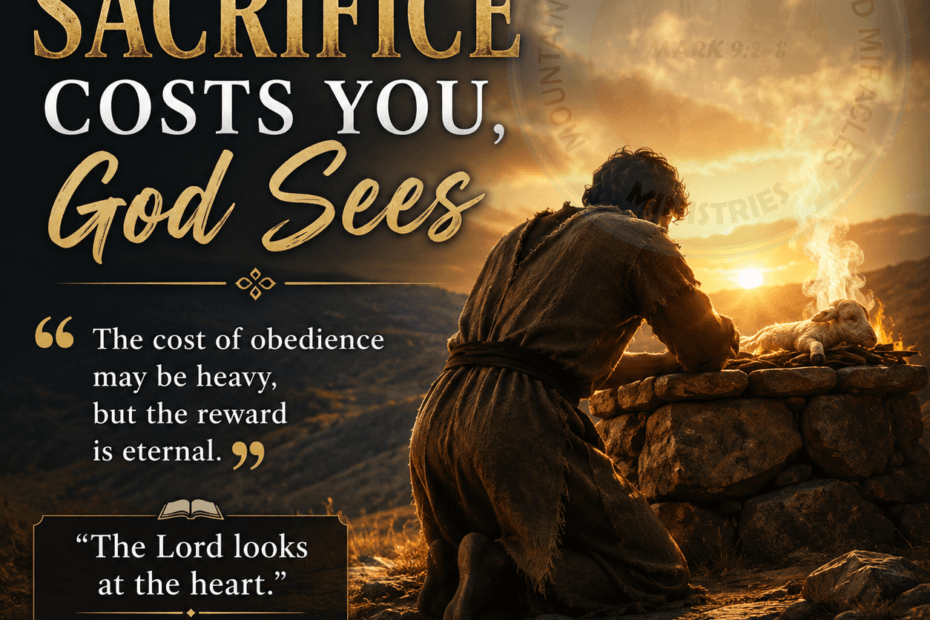Your sacrifice